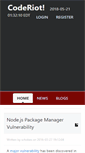 Mobile Screenshot of coderiot.com